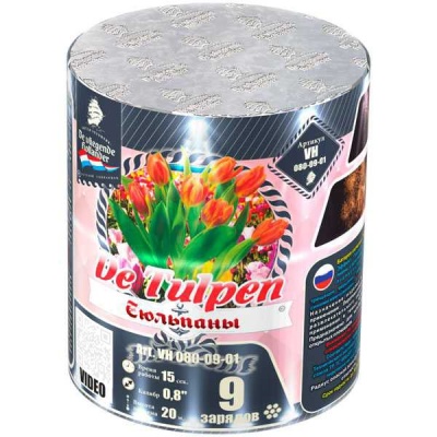 Тюльпаны Батарея салютов купить в Дальнереченске | dalnerechensk.salutsklad.ru