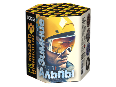 Зимние Альпы Батарея салютов купить в Дальнереченске | dalnerechensk.salutsklad.ru