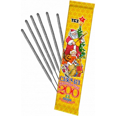 200 мм. Бенгальские огни купить в Дальнереченске | dalnerechensk.salutsklad.ru