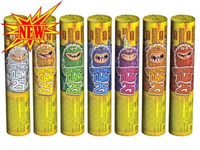 Цветной дым 25 Цветной дым купить в Дальнереченске | dalnerechensk.salutsklad.ru